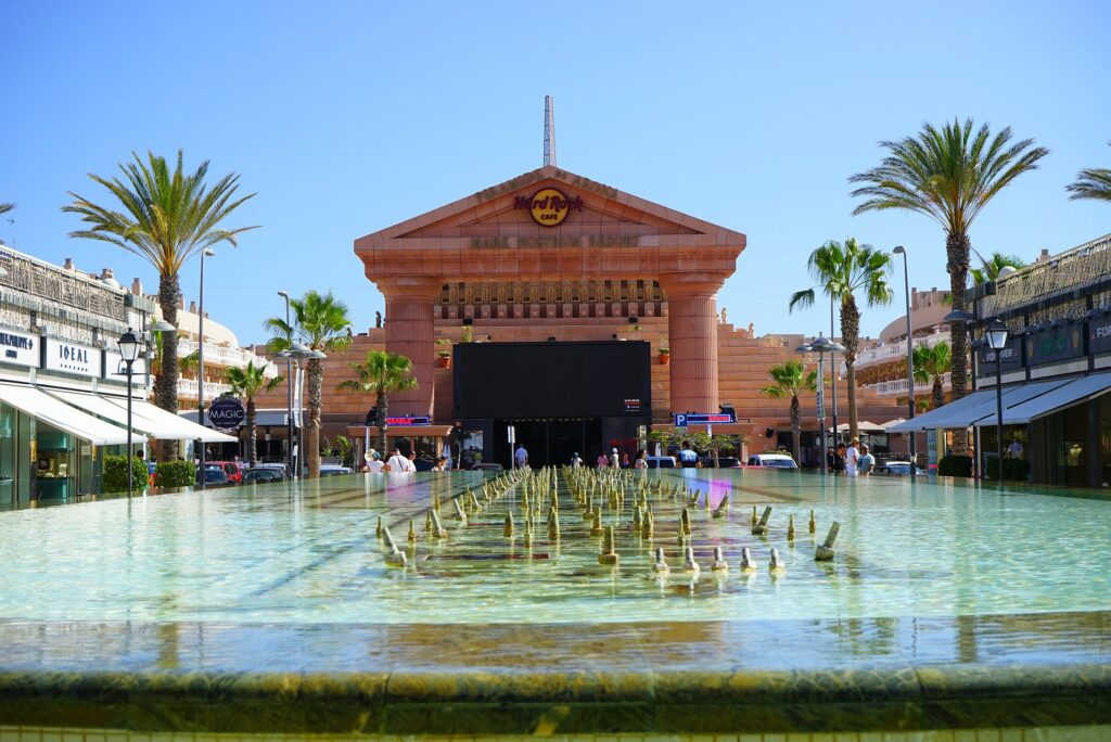 Las Americas in the south of Tenerife