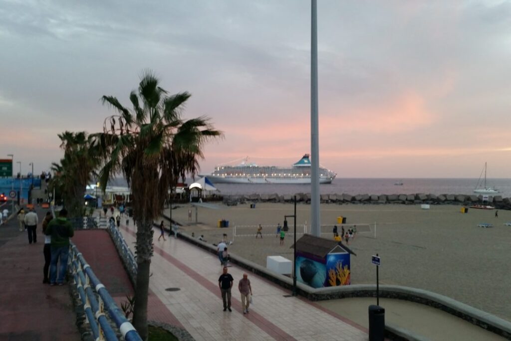 Los Cristianos in Tenerife
